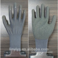 13 gauge nylon glove core latex coated work glove with wrinkle for repairing passenger boat